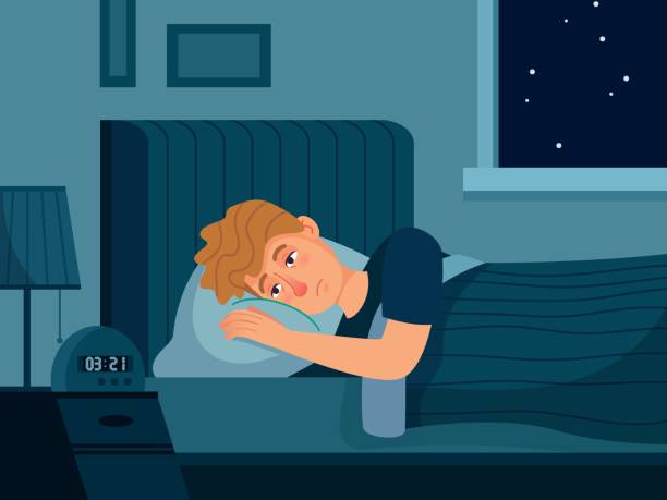 Teenager struggles to get enough sleep at night