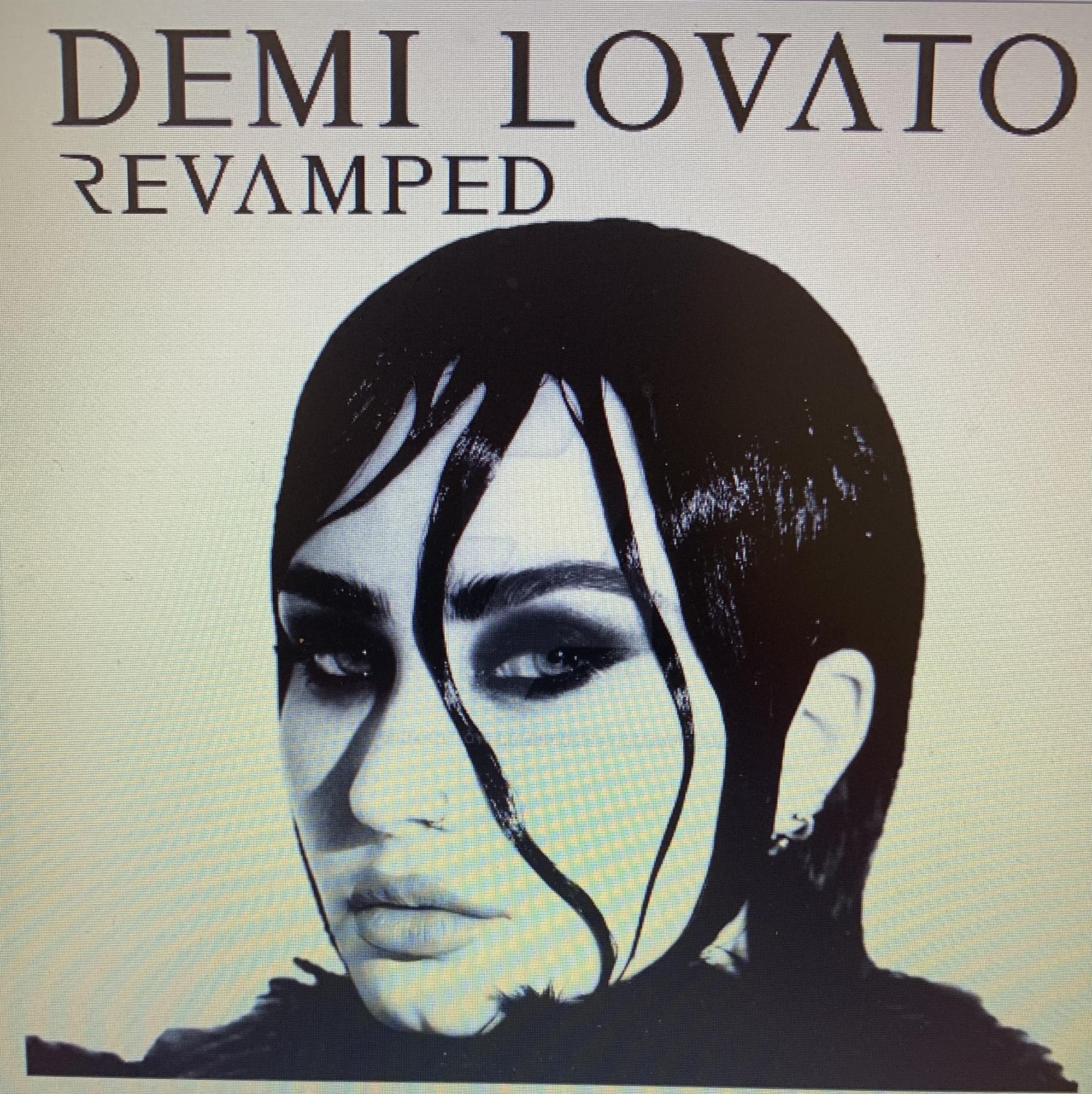  Demi Lovatos new album cover for the upcoming album REVAMPED.