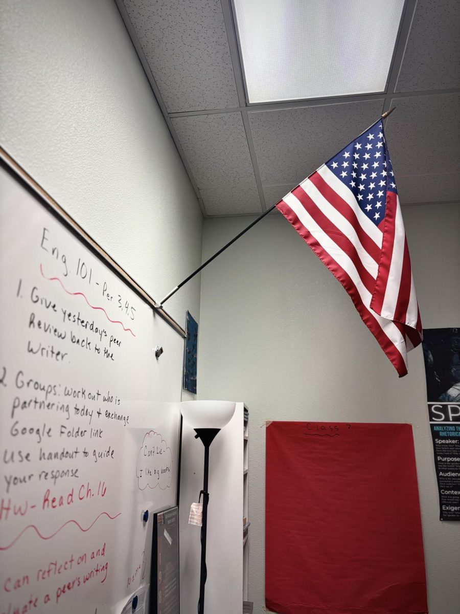 Teachers remember that after 9/11, American flags were everywhere--on cars, houses, businesses. It represented the unity Americans felt after the terrorist attack.